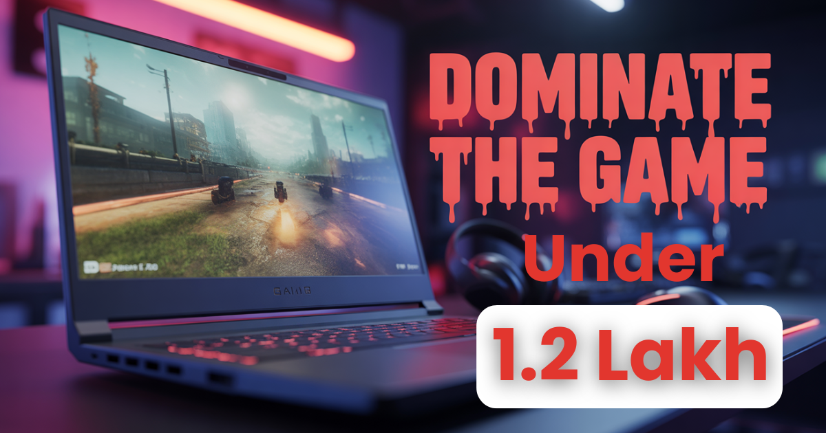 best gaming laptop under 1.2 lakh(2025)